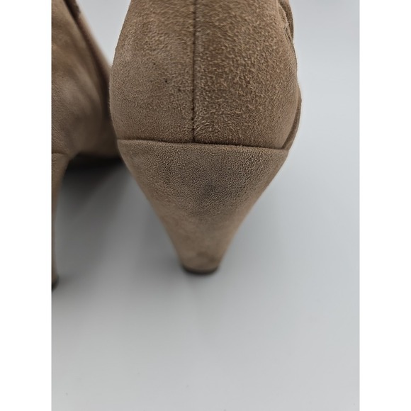 Tsubo Beige Suede Leather Zip Ankle Boots Womens‎ Size 6.5 Style 1002528-Mink - Picture 11 of 12